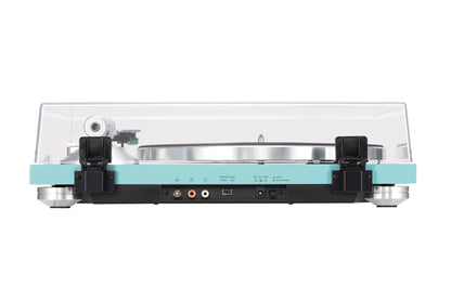 SPECIAL EDITION Turquoise Blue TN-400BTX Manual Belt-Drive Bluetooth Turntable