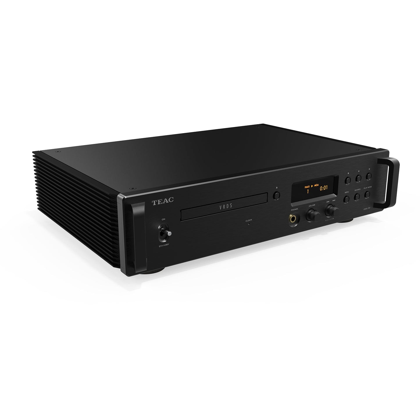 TEAC VRDS-701 Dual Monaural USB/DAC CD Player/Pre-Amp/Headphone Amplifier - J - Black